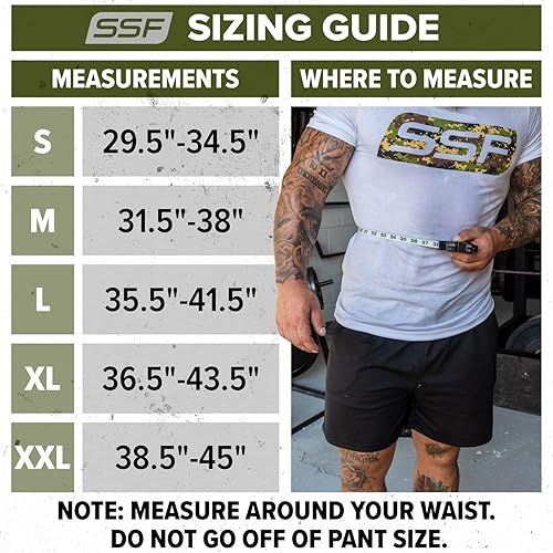 Miniatura 3 de SERIOUS STEEL FITNESS Cinturón de cuero para levantamiento de pesas Cinturón de levantamiento de pesas, levantamiento de pesas y ejercicio 4