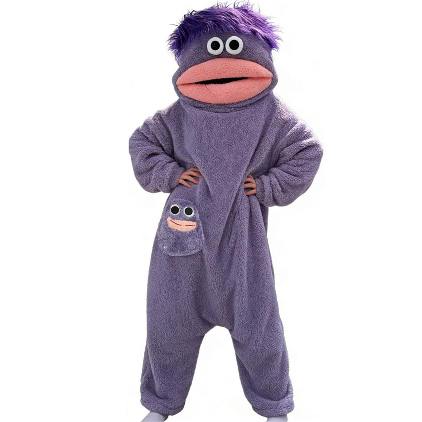 Grünes Monster Onesie für Erwachsene