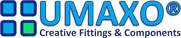 Zamak locking couplings for GRASS Dynapro underfloor guide set (left and right)