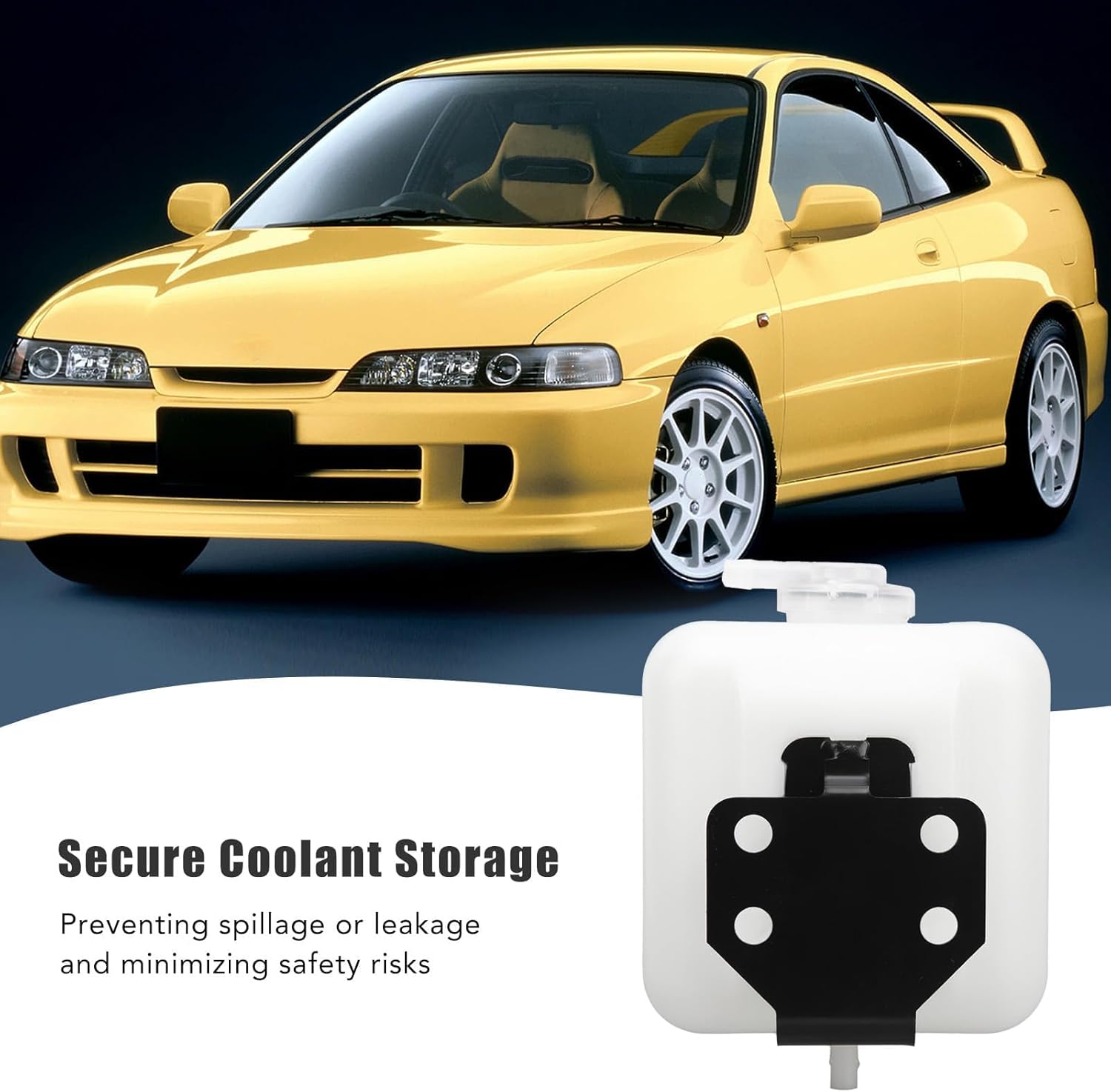 JEOZBM Coolant Reservoir Cistern, Coolant Overfluxion Cistern for Mi-ni 2002-2008