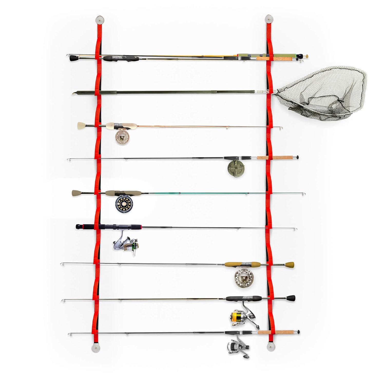 Prosumer's Choice 9 Loop Flexible Fishing Rod Rack for Garage or Storage Shed Amazon.in Home