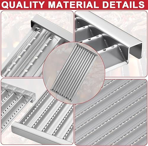 Miniatura 4 de GLOWYE Placas emisoras de parrilla para Charbroil Commercial Infrared 463241314 463257110 463247412 463270909 463270910 Parrilla de gas, 18 716