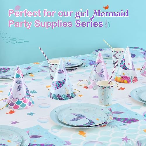 Miniatura 6 de WERNNSAI Sombreros de Fiesta de Cumpleaños - 12 Piezas Suministros de Fiesta de Cumpleaños Sombreros de Cono con Diademas Sombreros de Papel