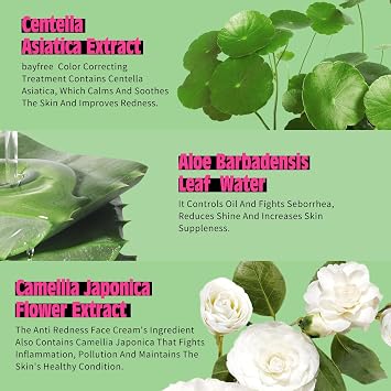 bayfree Cica Tiger Grass Color Correcting Treatment, Tinted Moisturizer for Face, Reduces Redness, Long-Wearing Coverage, With Centella Asiatica, 15ml