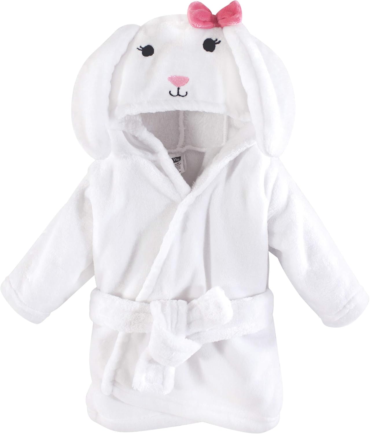 Hudson Baby Unisex Baby Plush Animal Face Bathrobe