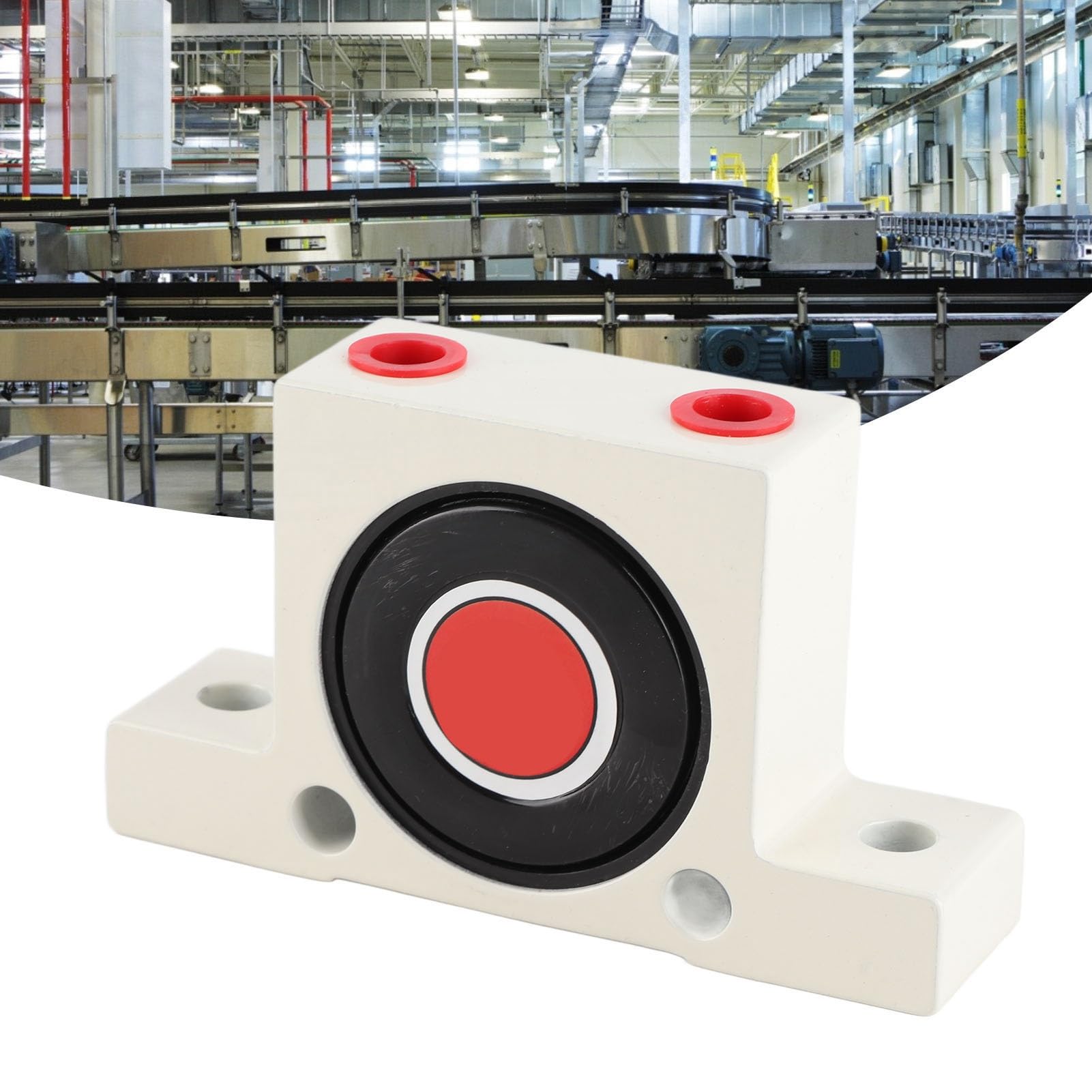 Vibratore Pneumatico a Sfera K16 Vibratore a Sfera Pneumatica in Lega di Alluminio per Tavolo Vibrante, Schermo Filtrante, Forza Emozionante 245 4000N