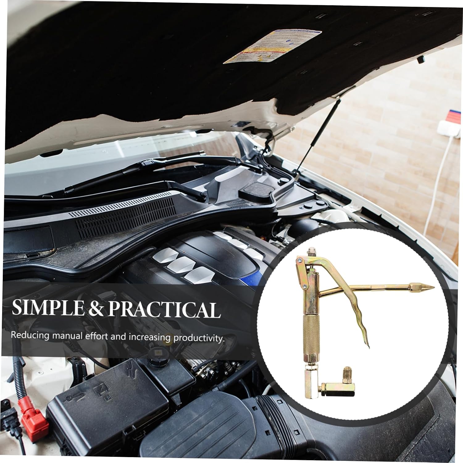 360degree High Pressure Grease Gun Adapter Kit Rotation Pneumatic Oiling Coupler for Grip Guns