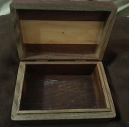 Amazon.com: Wooden Storage Box - Zuni Sun Pattern - 4