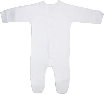 bambini Interlock White Closed-Toe Sleep & Play 515W by Miracle USA