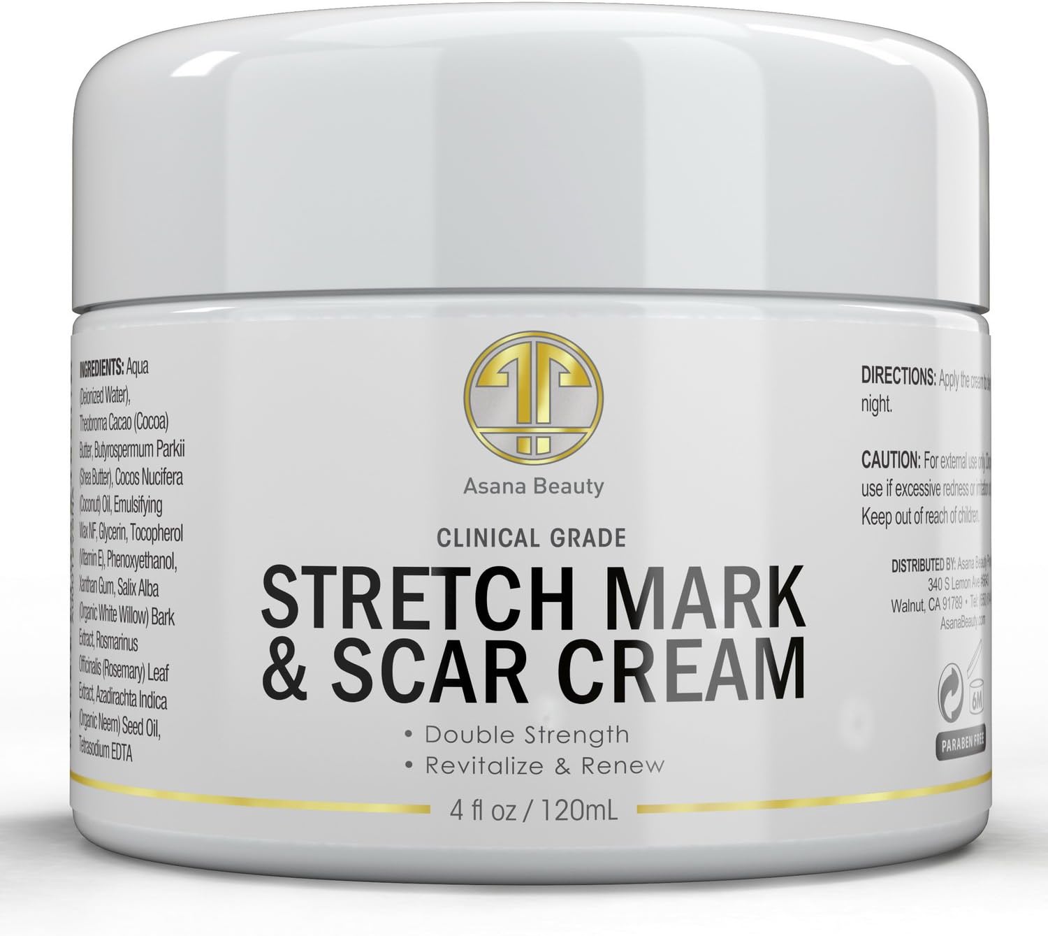 NeuCeutica Stretch Mark Scar Reduction Cream 4 Ounce
