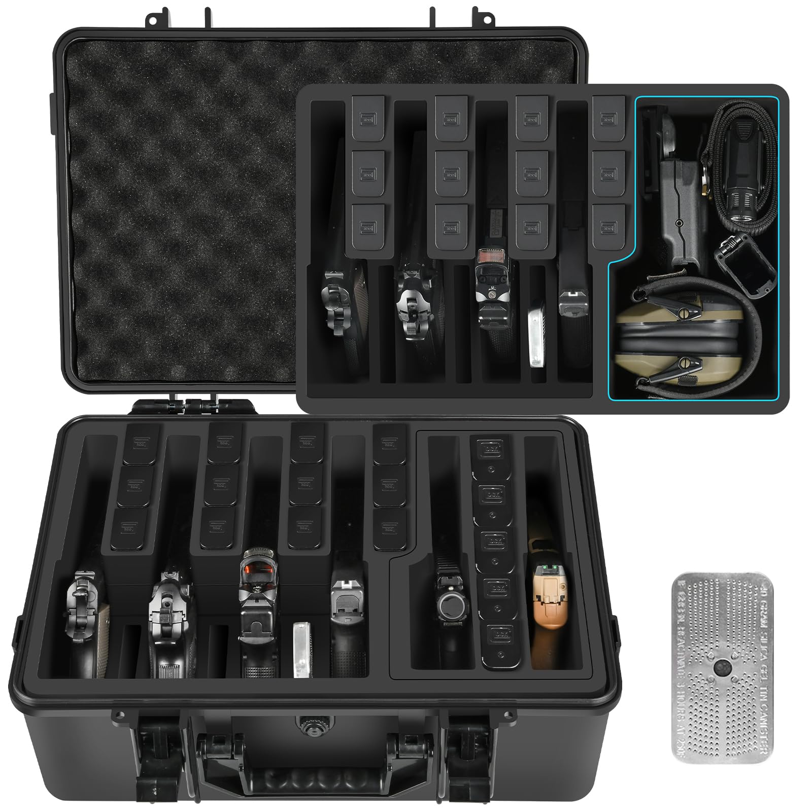 LOTOCASE TSA-Approved Pistol Case (6 Pistol)