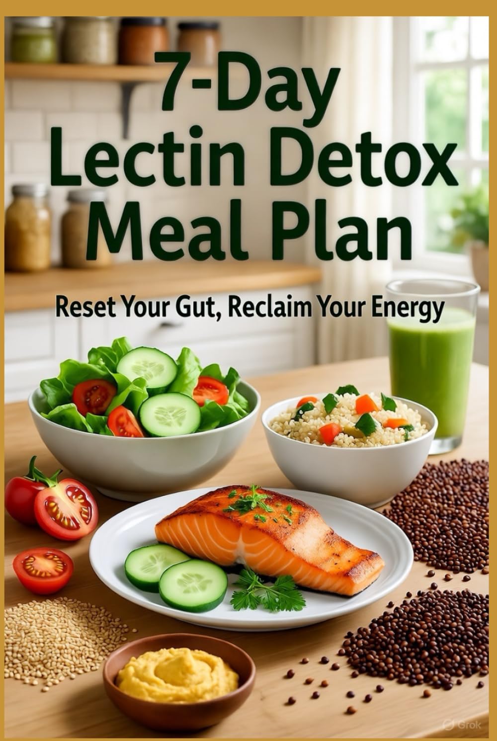 7-Day Lectin Detox Meal Plan for Gut Health and Inflammation
