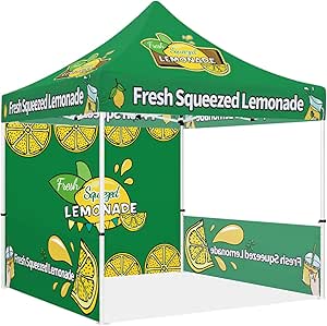 Amazon.com : Lemonade Tent, Heavy Duty Outdoor Canopy Tent 10x10, Fresh