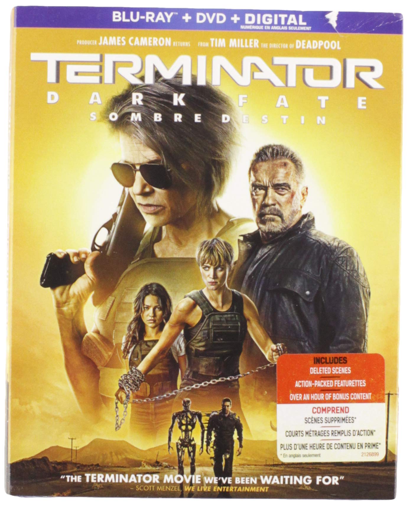 Terminator: Dark Fate [Blu-ray + DVD] [Blu-ray]