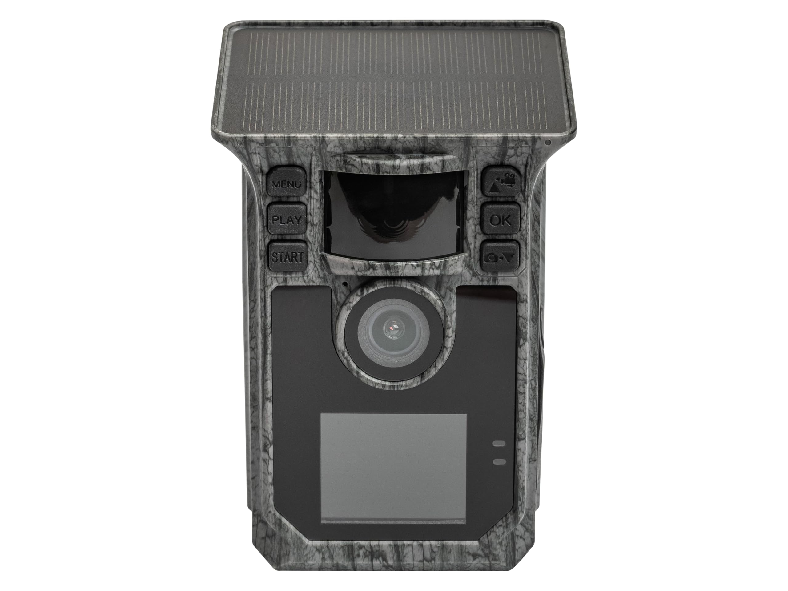 Technaxx Solar Wifi Wildcam TX-326 Wifi Wildcam TX-326 z wyświetlaczem o przekątnej 1,7", noktowizorem, czujnikiem ruchu PIR, baterią 5000 mAh, obsługa kart SD (128 GB), prędkość wyzwalania 0,4S i