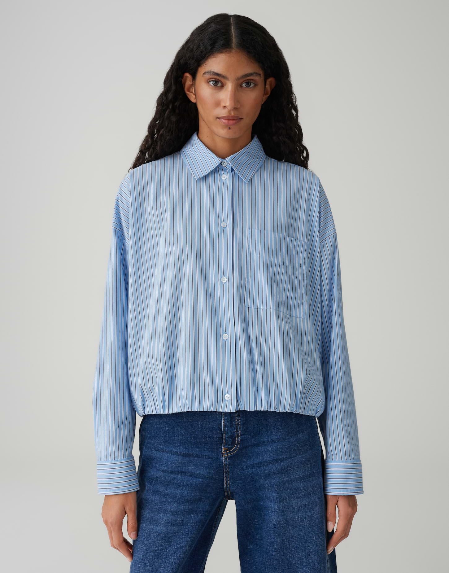 OPUS Streifenbluse Damen