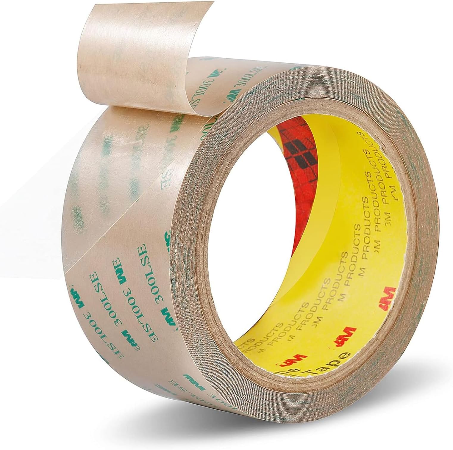 300LSE 3M Double Side Tape Heavy Duty 36ft, Clear Mounting Tape Removable for Scrapbook,Transparent Sticky Tape Picture Hanging Strips, Adhesive Tape for LED Poster Art Craft