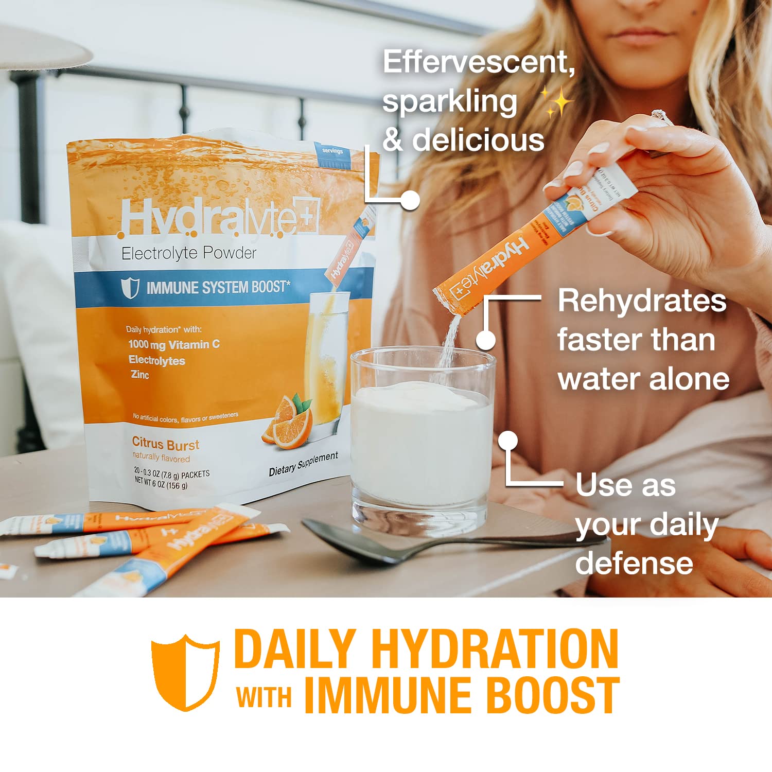 natural hydration packets