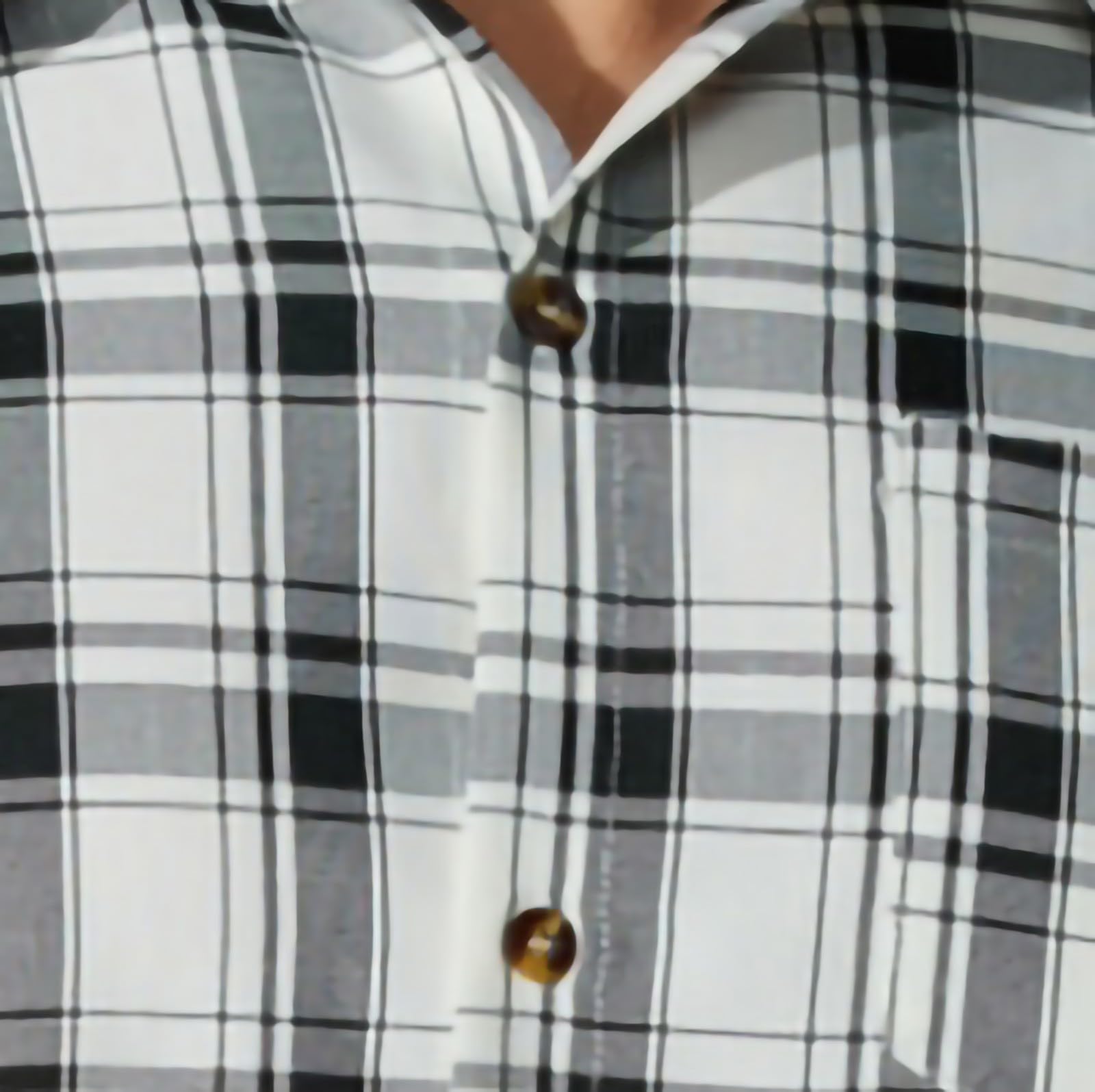 Camisas de manga corta para hombre, a cuadros, estampadas, informales, con botones, cuello de solapa, transpirables, ligeras, de verano, a cuadros, clásicas, informales, con ajuste regular, para