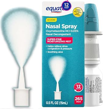 Severe Nasal Spray, Original Fine Mist, 265 Sprays, 0.5 FL Oz, Pack of 1 | Ultra, Decongestant, Relief from Stuffy Nose due to Cold or Allergy, Nasal Congestion, Sinus Pressure Relief