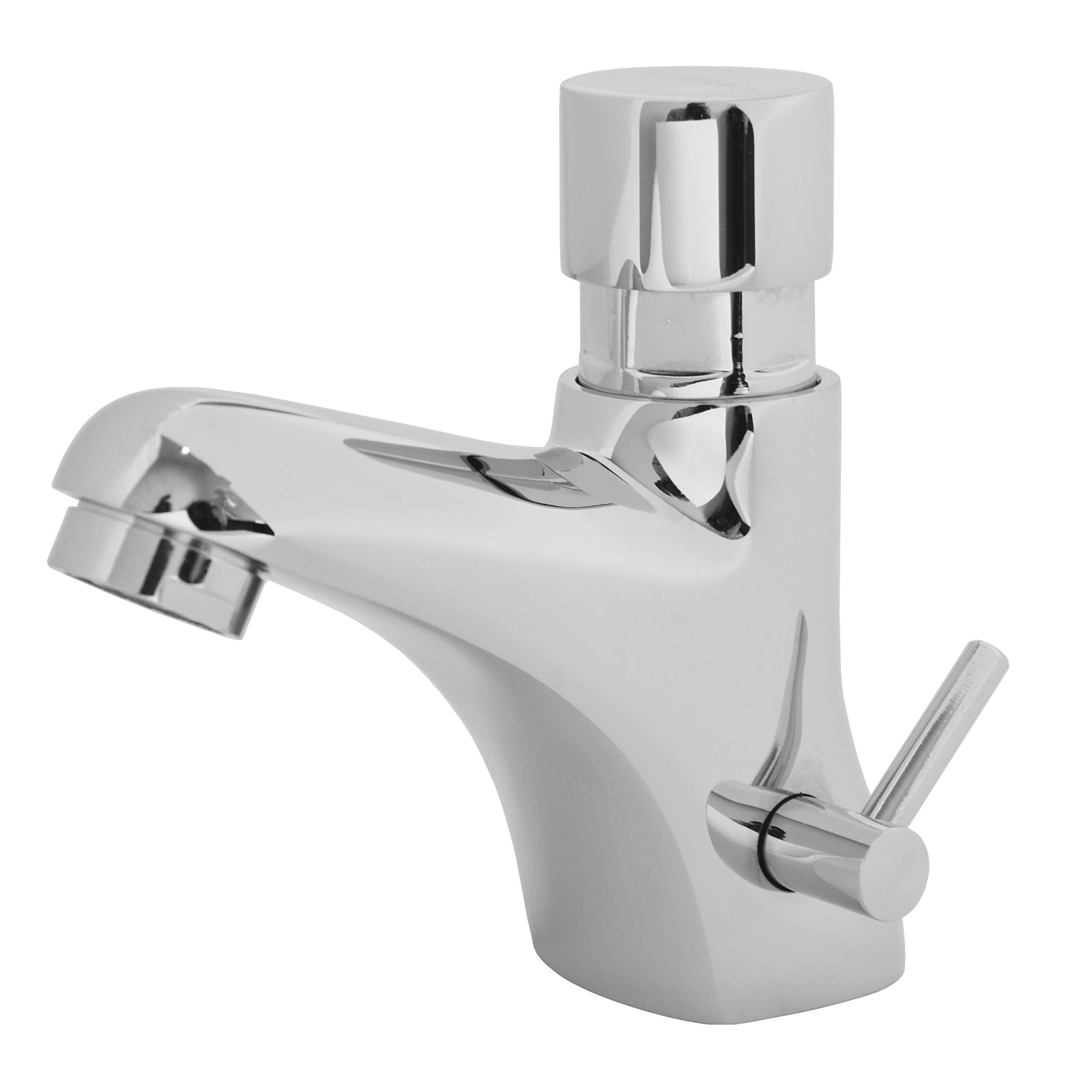 Selbstschließender Wasserspar-Wasserhahn Mit Zeitverzögerung – Verchromt Für Küche & Bad