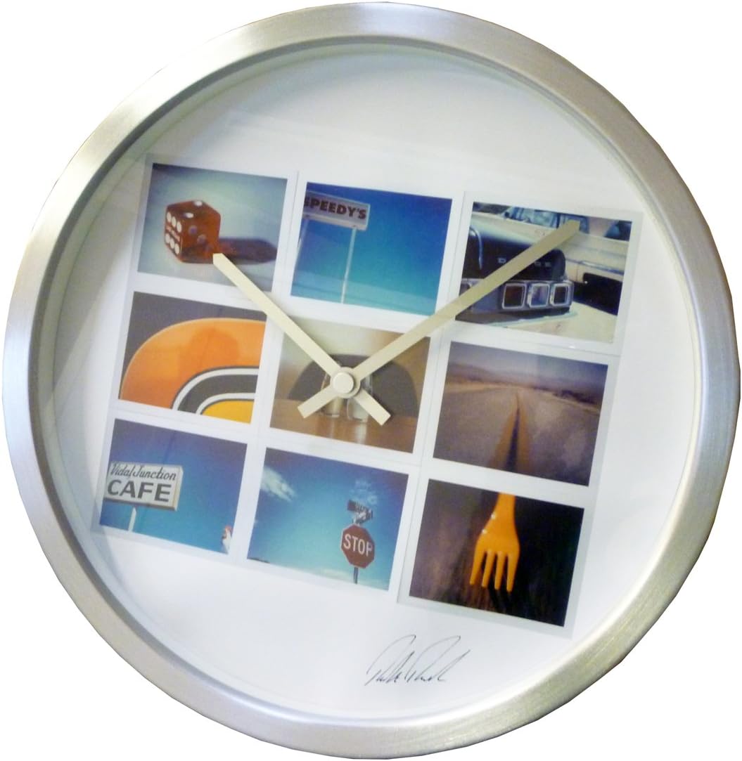 Tesoro Gallery Collection Limited Edition Clocks Aluminium Framed British Artist Prints (Robert Reader (Photos))