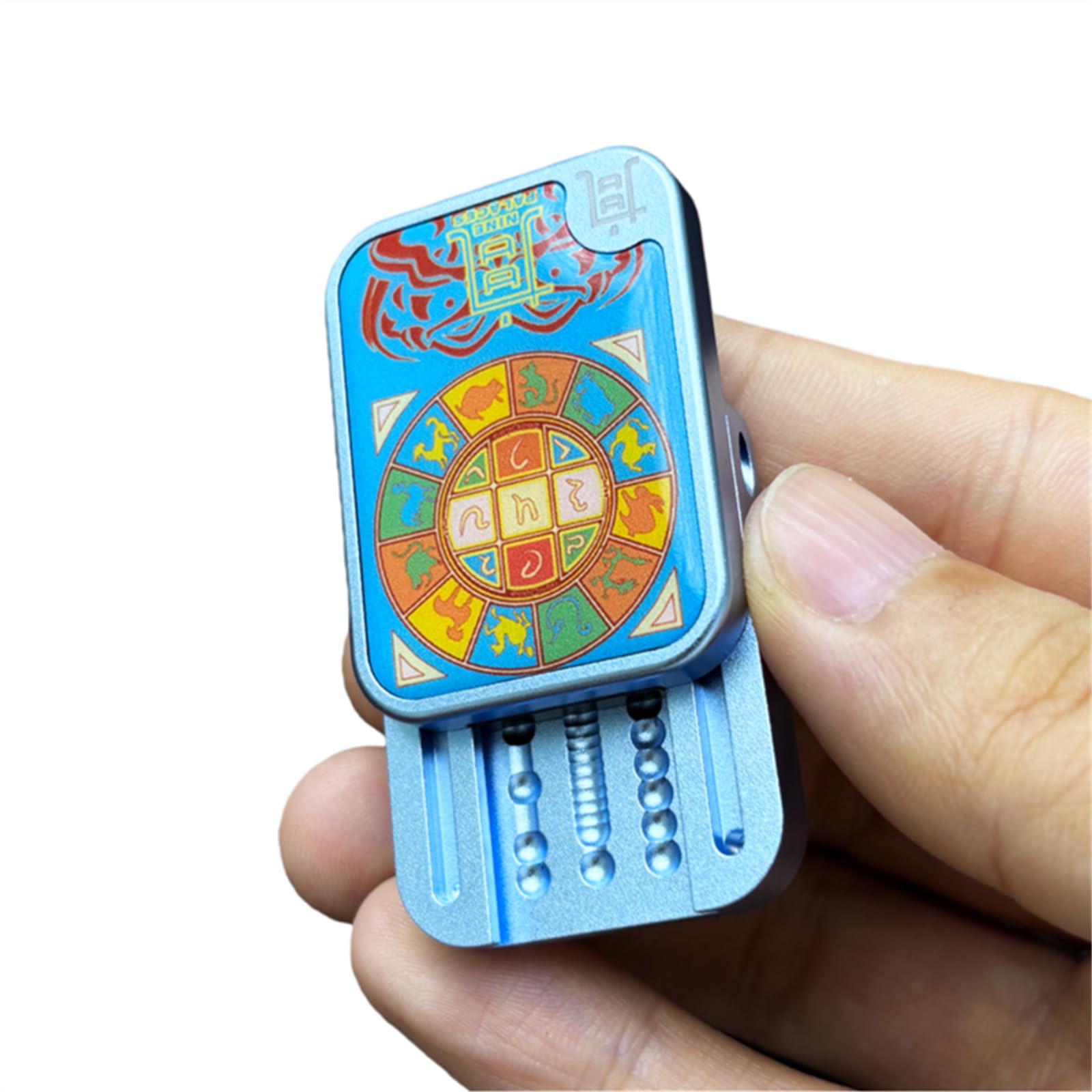 Amazon.co.jp: メカニカルプッシュEDC Fidget Slider フィジェット