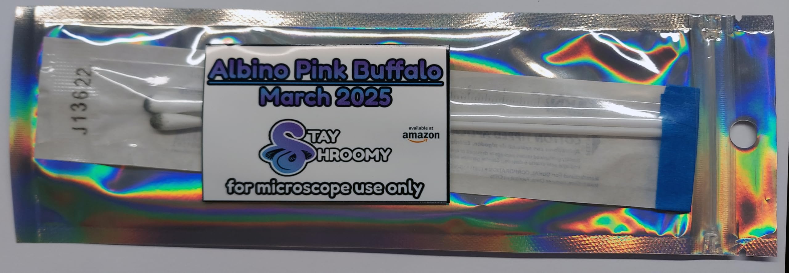 Stay Shroomy Spore Swabs (Albino Pink Buff)