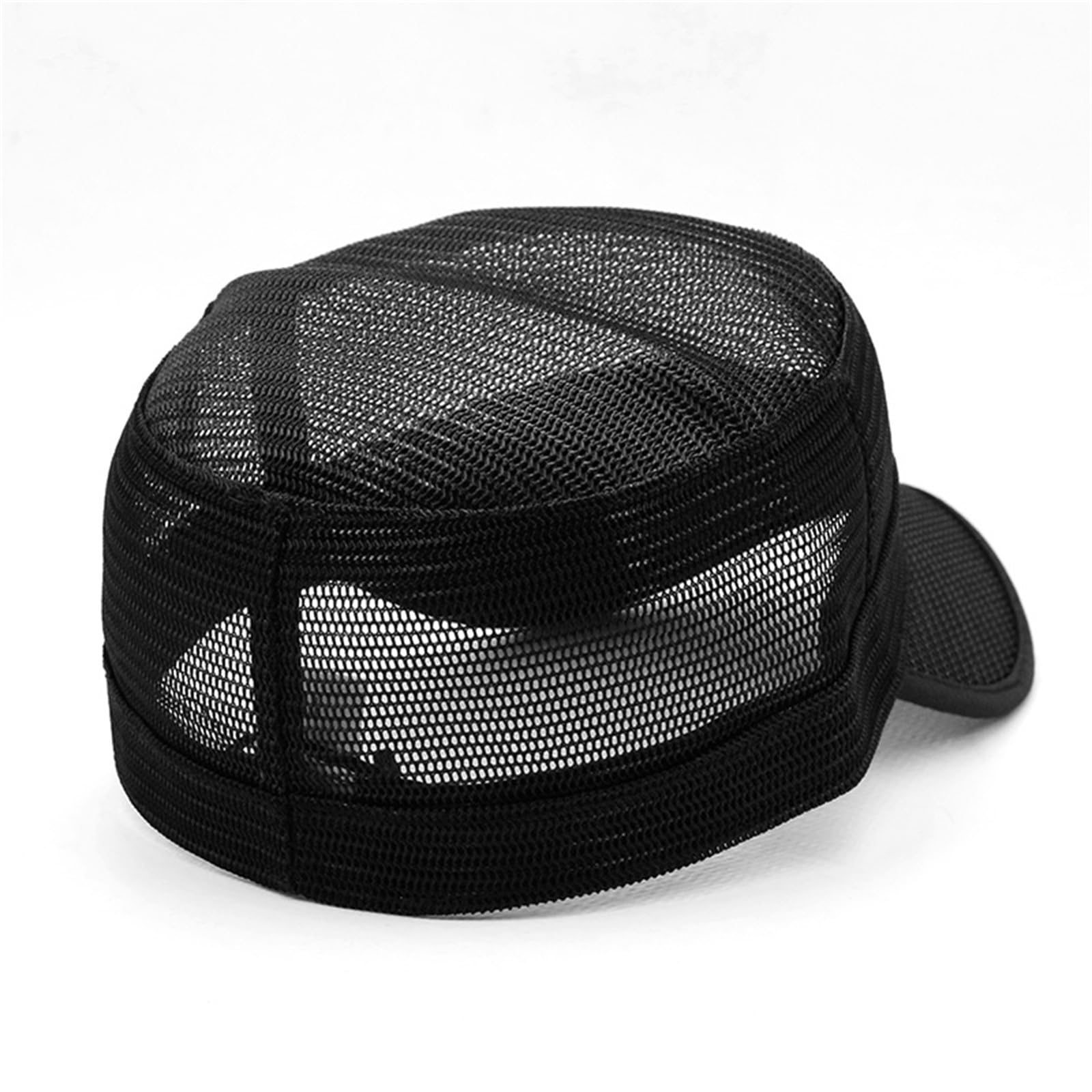 Berretto Militare da Cadetto Cappello da Uomo Estivo Berretto Piatto Militare Traspirante in Rete Completamente sigillata per Abbigliamento da Esterno