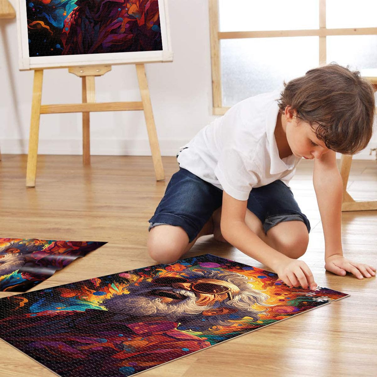 per adulti puzzle divertimento per anziani Puzzle 2000 pezzi puzzle 70 x 100 cm puzzle di carta grigia Adatto per adulti e adolescenti 14+ Puzzle Gioco pratico