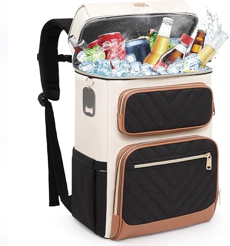 Backpack Cooler Insulated Leakproof, Soft Cooler for Outdoor Camping Hiking