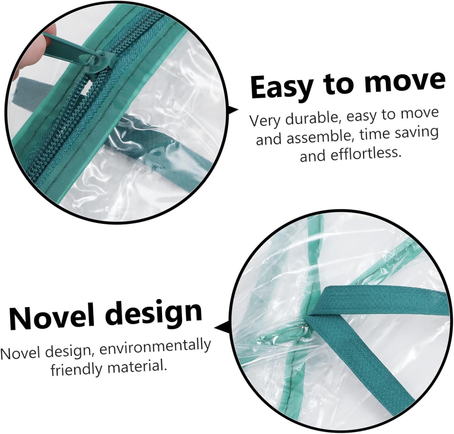 LIOOBO 1pc Greenhouse PVC Cover for Replacement Plant Protection Gardening Rack Protects from Sunlight Freezing Damage Fits Plants