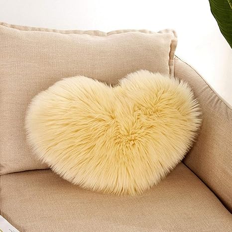 light yellow pillows