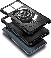 Vista 4 de Funda diseñada para Motorola Moto G 5G 2023 con protector de pantalla [vidrio templado], funda protectora a prueba de golpes [grado militar]