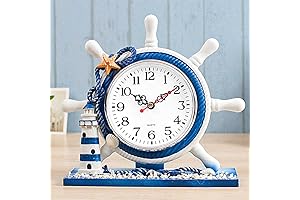 RTGGSEL Lighthouse Clock :Adorn Your Desk With a Maritime Masterpiece