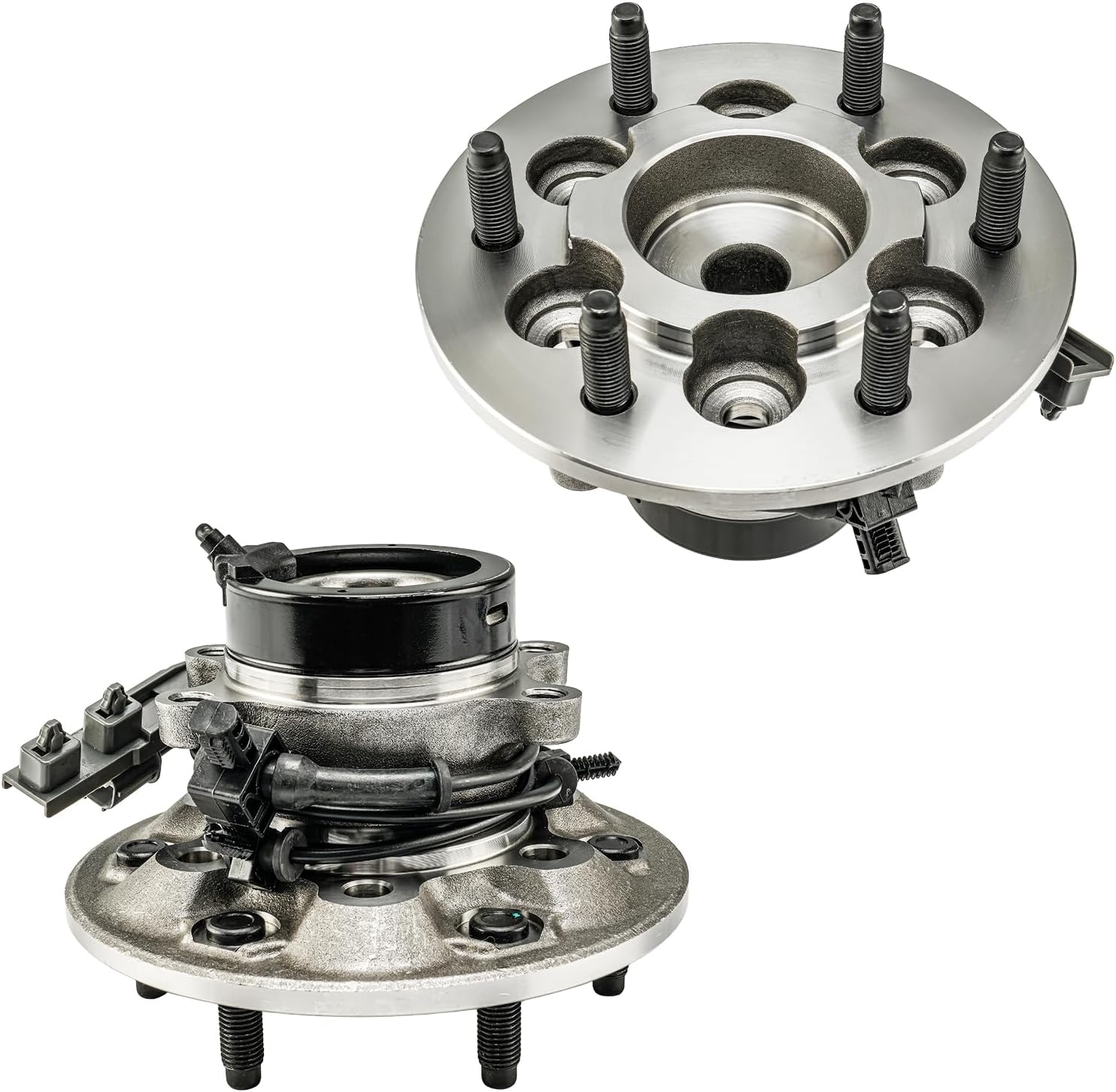 KAX 515108/515109 2PCS Front Wheel Hub Bearing Compatible with GMC Canyon 2004-2008,W/ABS Wheel Bearing and Hub Assembly