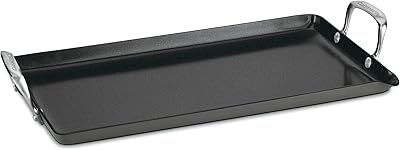 Cuisinart GG45-25 GreenGourmet Hard-Anodized Nonstick 10-Inch by 18-Inch Double-Burner Griddle