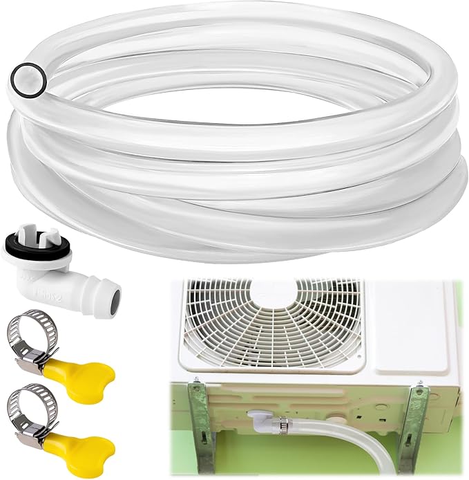 Ucandy 10ft Universal Air Conditioner Drain Hose,AC Drain