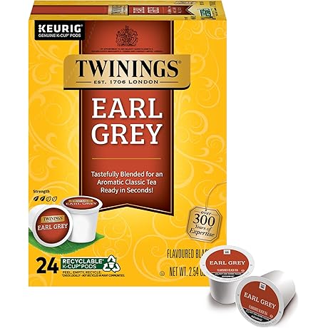 Twinings Earl Grey Black Tea K-Cup Pods