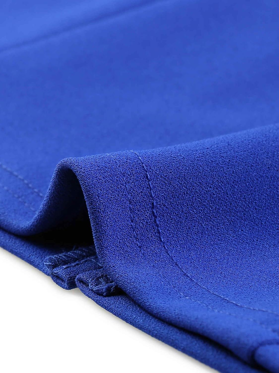 Allegra K Work Dress for Women 3/4 Sleeve Boat Neck Back Slit Business Bodycon Elegant Sheath Dresses - Image 5