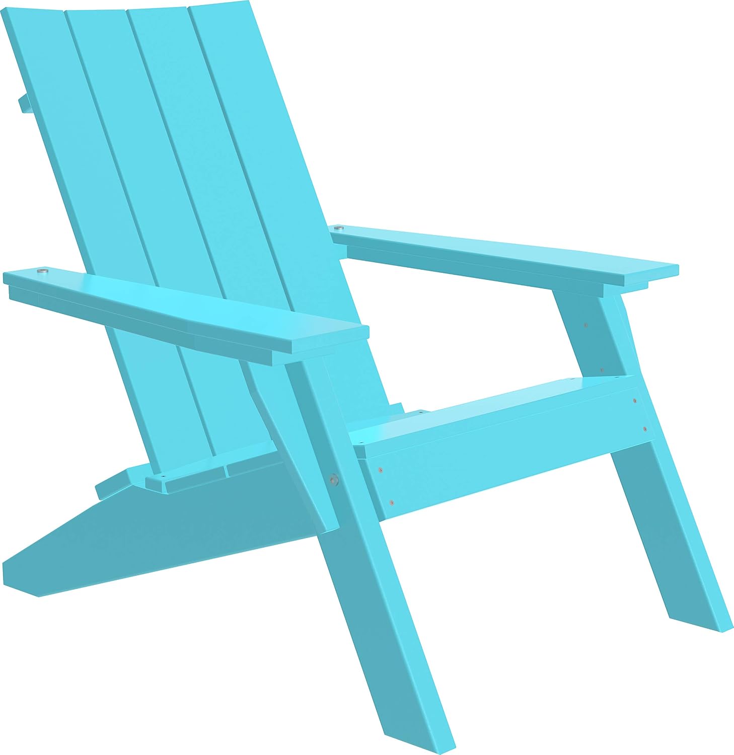 Furniture Barn USA Poly Lumber Urban Adirondack Chair, Antique Mahogany