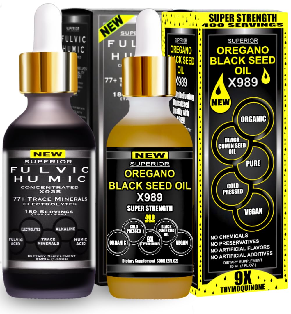 Amazon.com: Fulvic Acid - Trace Minerals Plus Oil of Oregano with