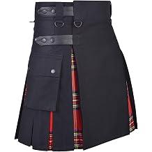 Hybrid Kilt for Women - Stylish Womens Kilt with Adjustable Closure- Acrylic Fabric Tartan Skirt for Comfort and Durability