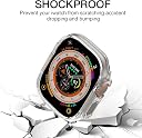 TSHIENTT Hard Bumper Case Compatible with Apple Watch 49mm Series Ultra 2/1 | Without Tempered Glass | All-Around Ultra-Thin Bumper Hard PC | [NO Glass Screen Protector] [Pack of 1] (Clear, 49MM) gallery image