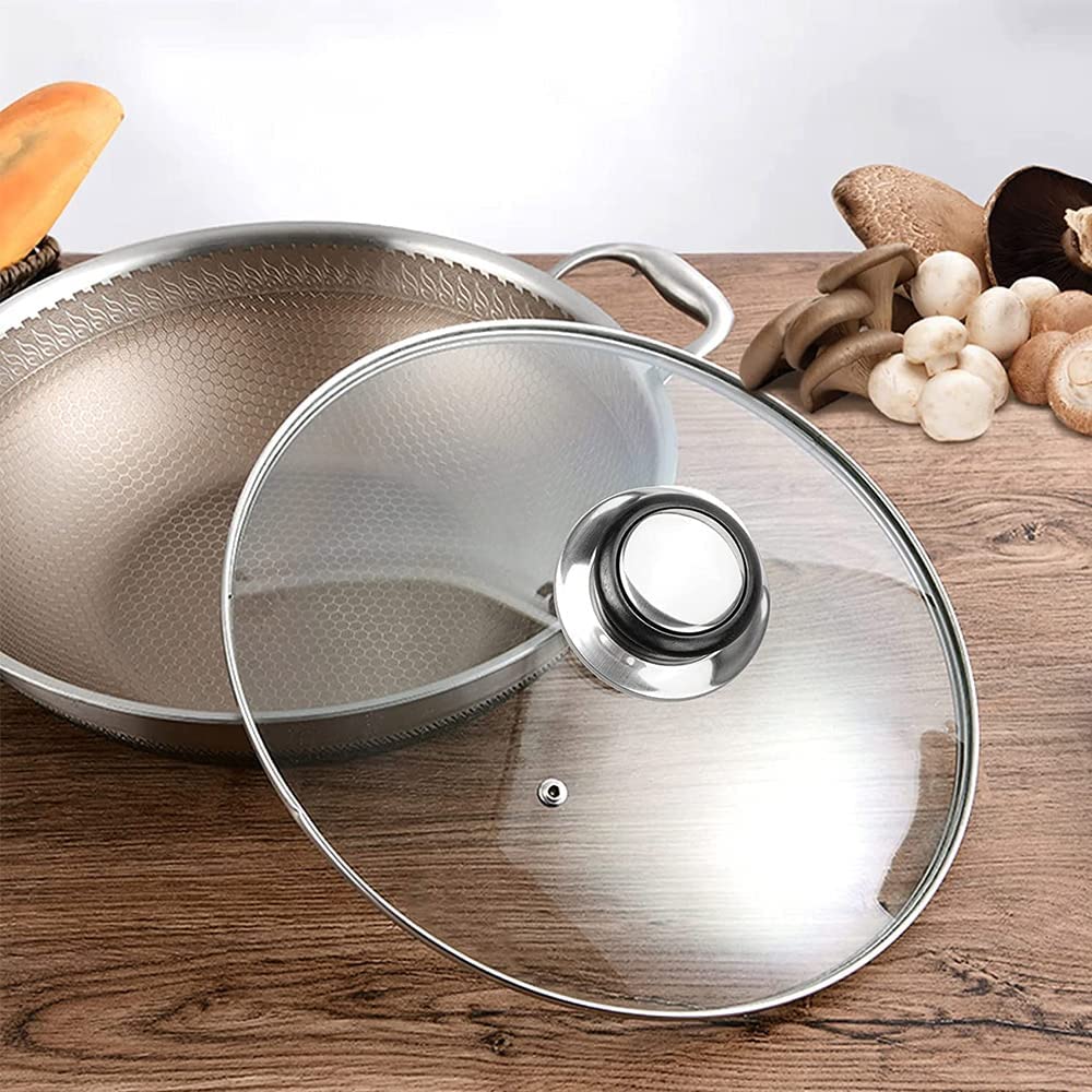 6 Pcs Bouton De Couvercle Casserole, Boutons De Couvercle Universels En Acier Inoxydable Convient Pour La Cuisine Avec Rondelles En Caoutchouc X6 Rondelles Metalliques X6 Vis De Montage X6 88902062