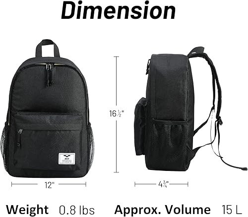 Miniatura 5 de MIER Mochila térmica térmica pequeña, a prueba de fugas, ligera, linda para el trabajo, picnic, camping, viajes de un día al parque, 15 L