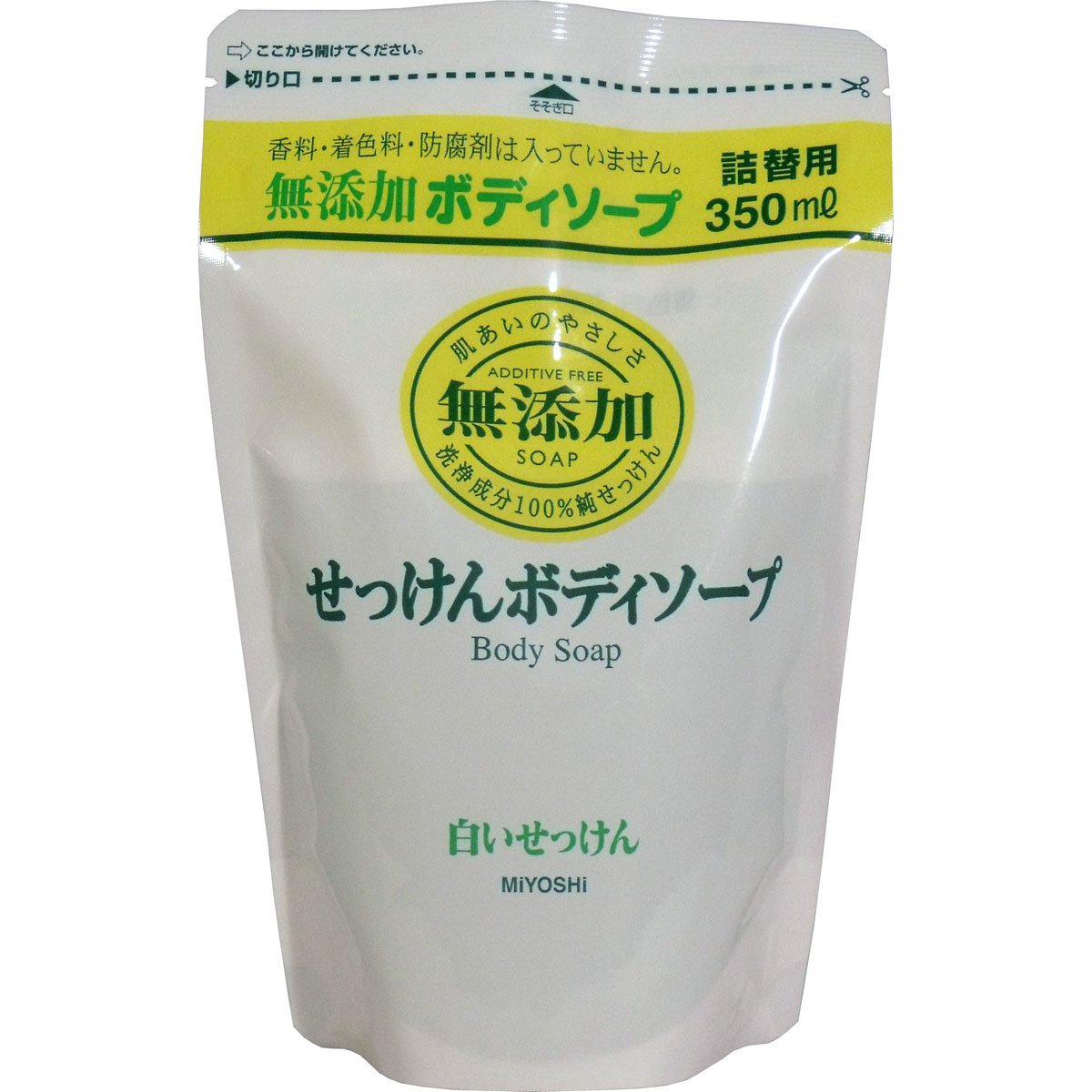Amazon.co.jp: Body Soap White Soap 16.9 fl oz (480 ml) 1 + Refill 12.2