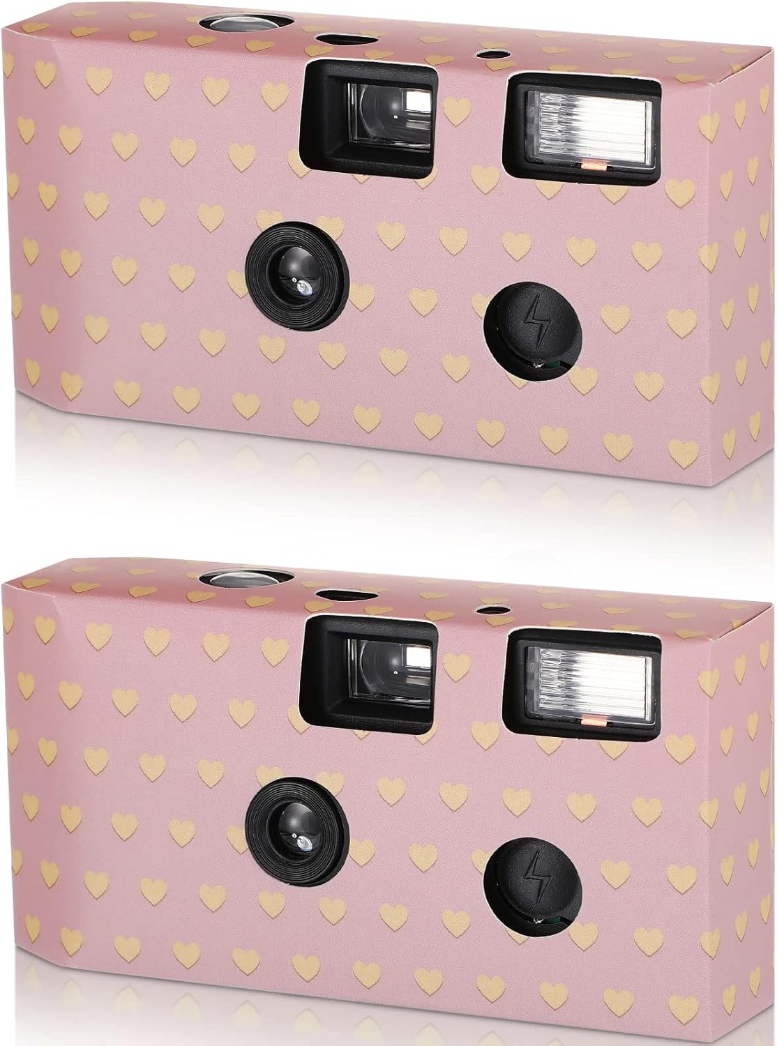 2 Pack Disposable Camera for Wedding, 34mm Single Use