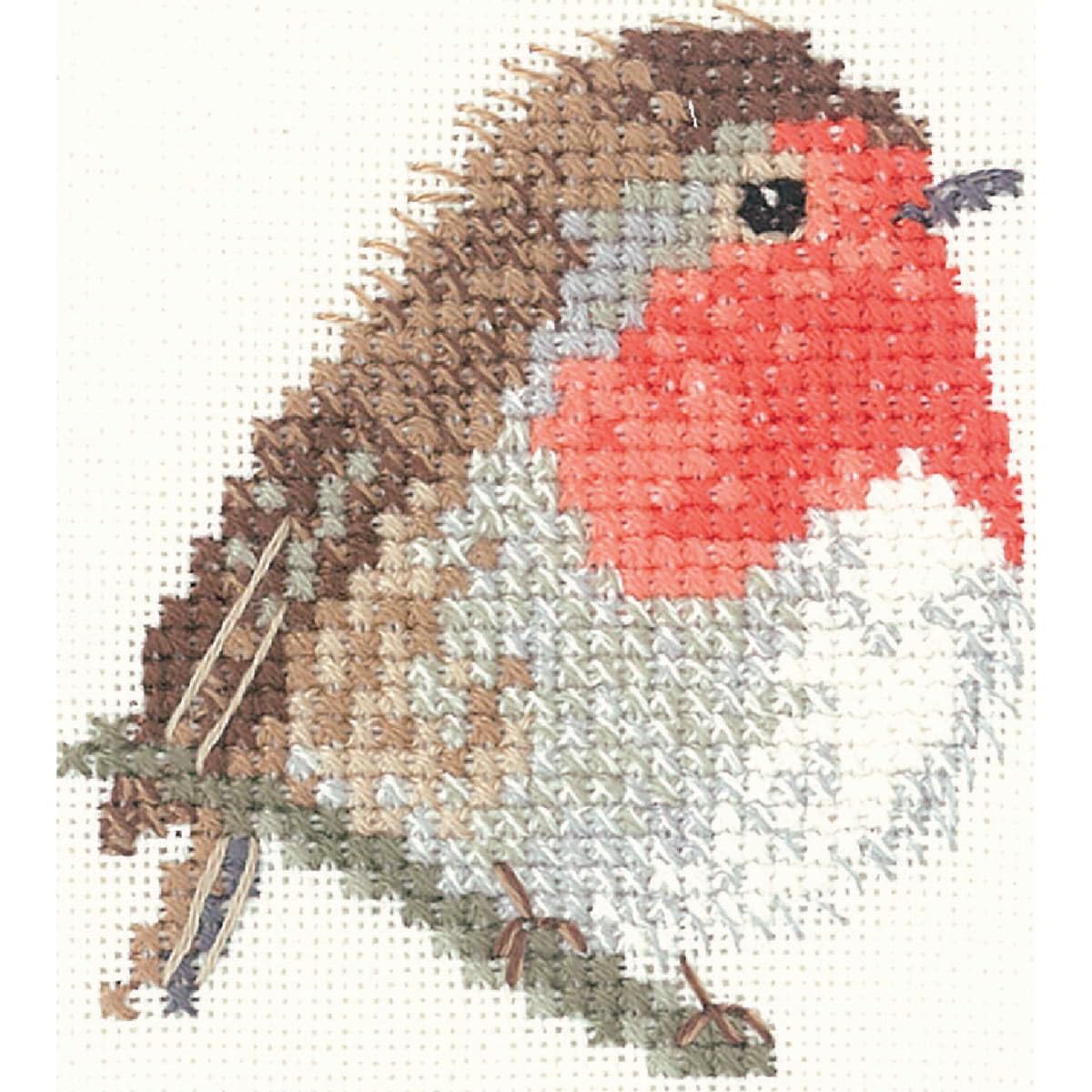 Robin - 14 count Aida - Cross Stitch Kit