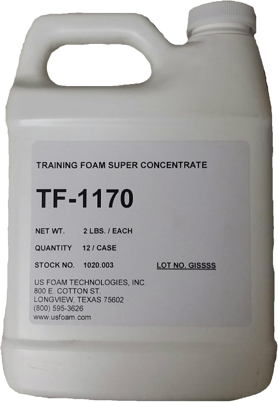 First Strike TF-1170 Super Concentrate Synthetic Foam Agent (Training Foam) - 12 QUART MULTIPACK (Equals 60 Gallons)